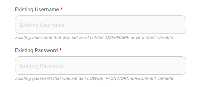 flowise: данные