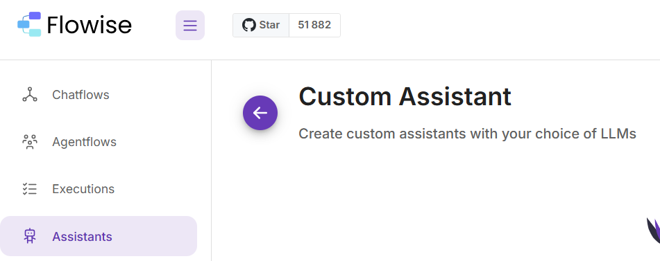 flowise: assistant