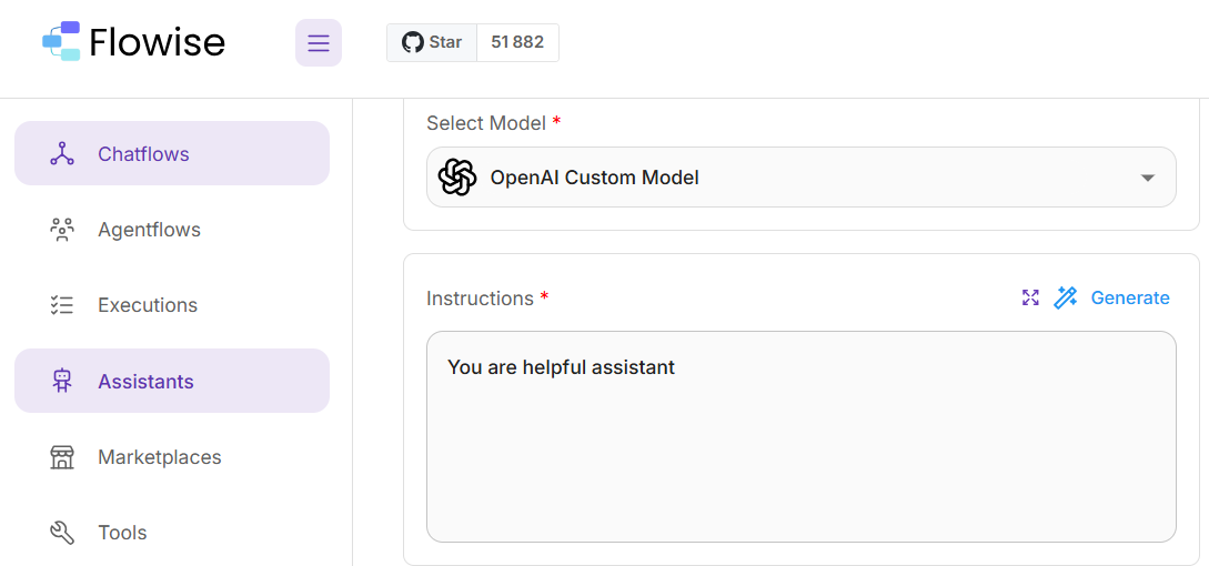 flowise: instruction