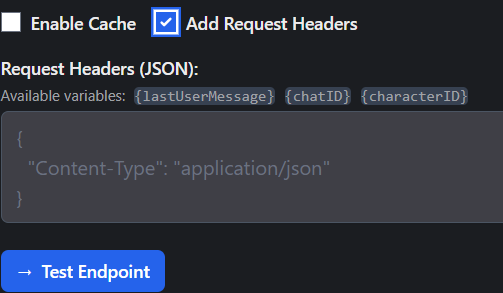sandbox: Request Headers»